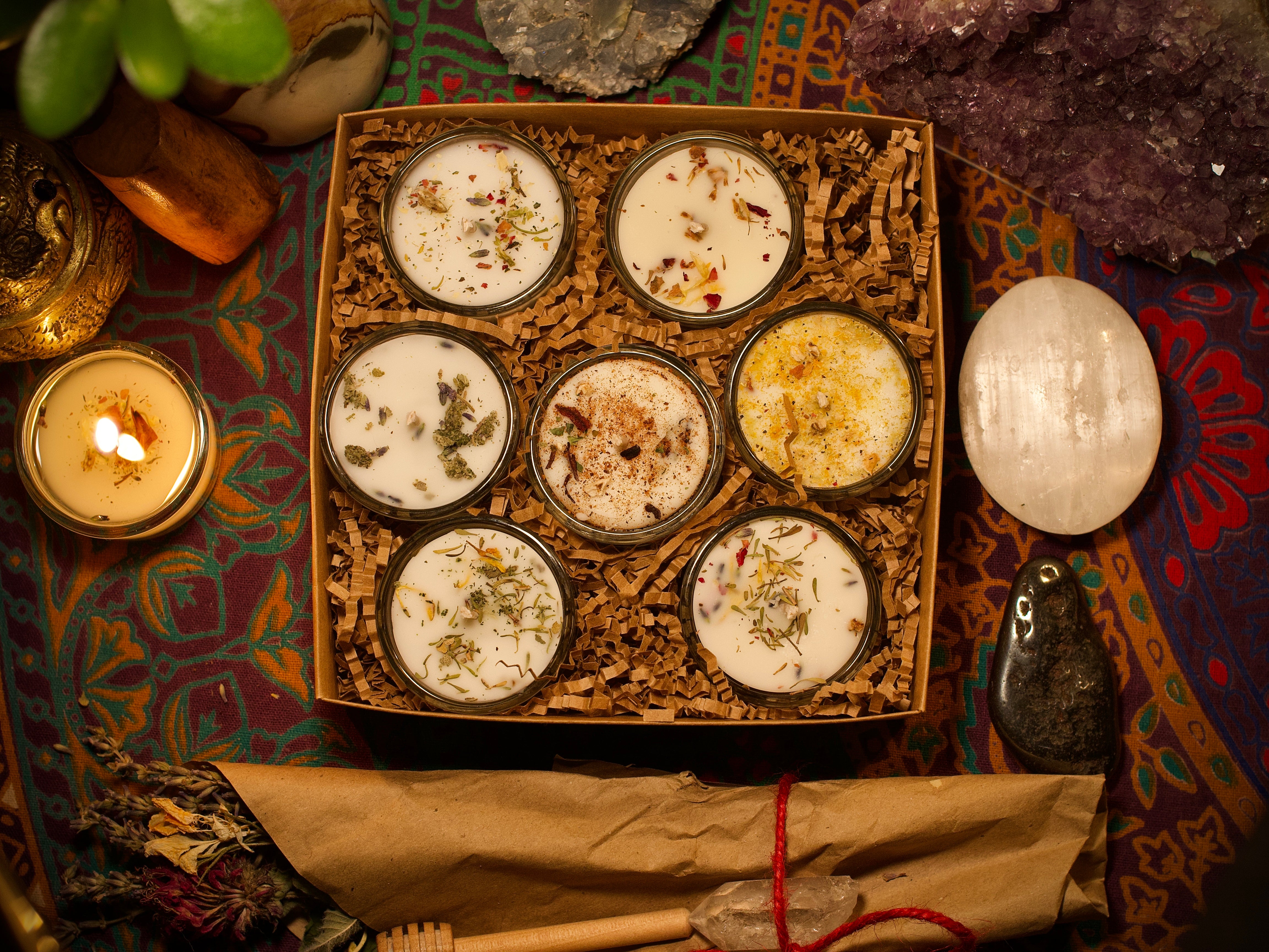 '7 Chakra Candles' Set